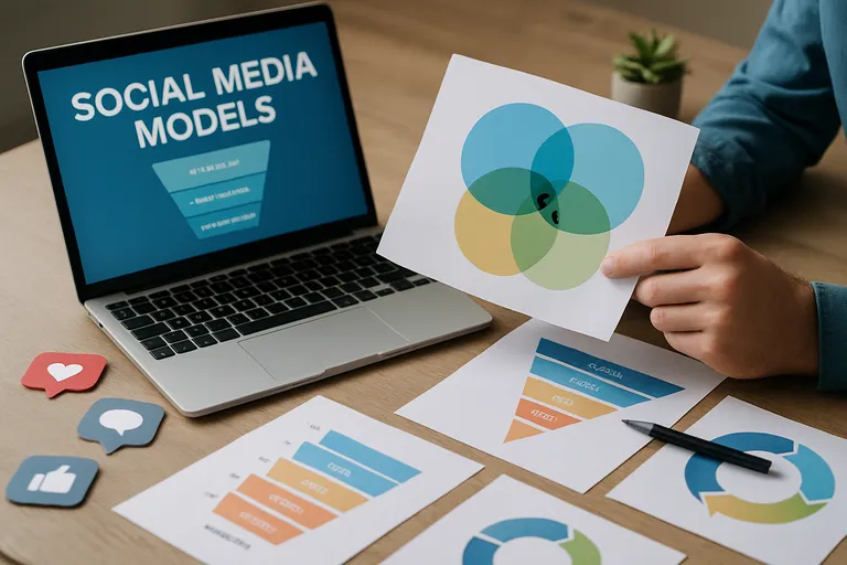 Social media modellen: welke werken wanneer en hoe je ze effectief inzet